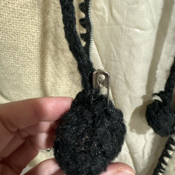 Beautiful Vintage Jacket Made In Greece 70s Bohemian Embroidery Cream Zip Up - Picture 14 of 14